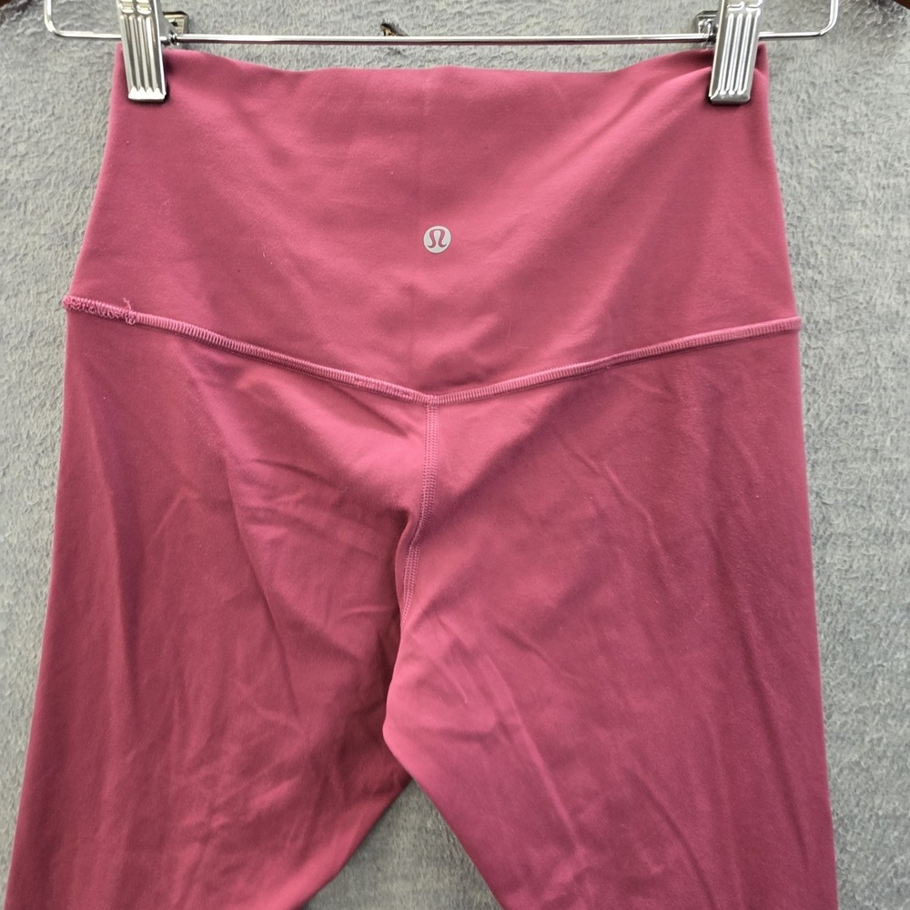 Lululemon Women Activewear Pants 6 Pink Align HR Legging LW5CT3S Slim 24" READ - Picture 12 of 12